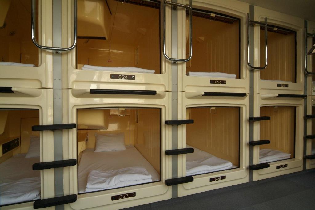 Capsule Hotel & Sauna Ikebukuro Plaza Tokio Kamer foto
