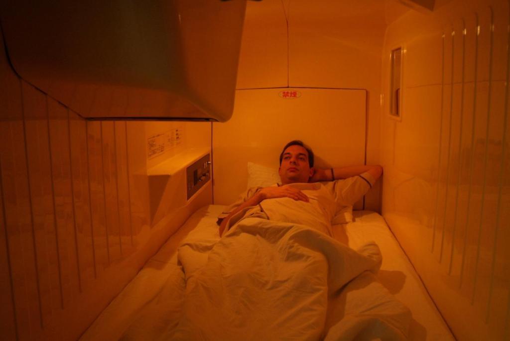 Capsule Hotel & Sauna Ikebukuro Plaza Tokio Kamer foto
